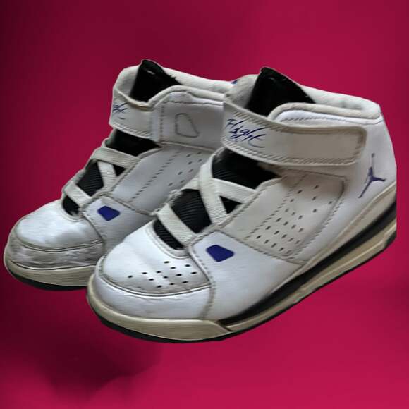 2011 Air Jordan Flight Toddler Strap No Tie Shoes 10C - Picture 1 of 10